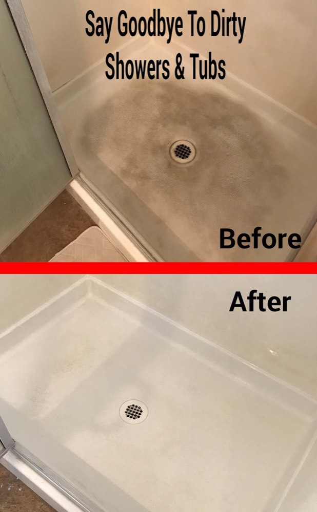 Before and after deep cleaning in Sugar Land, TX
